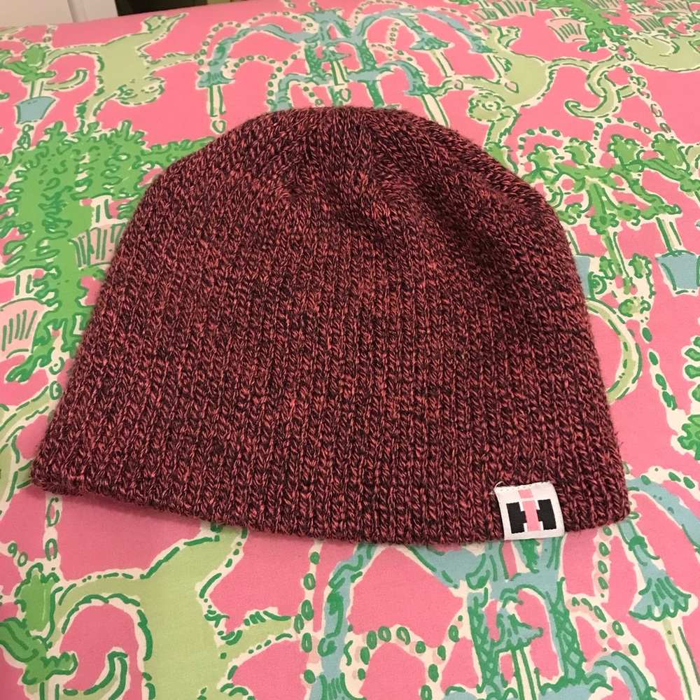Case IH International Harvester Pink and black beanie hat